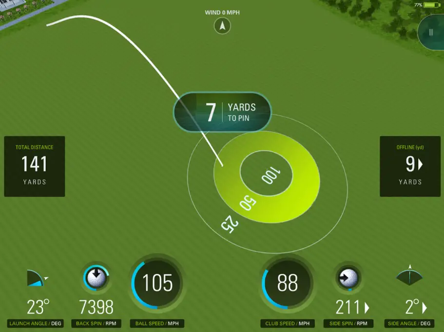 SkyTrak Golf Simulator Review Closest to Pin