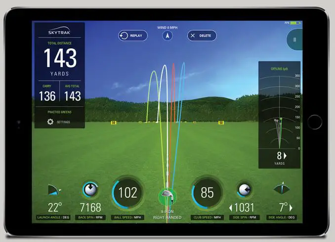 SkyTrak Golf Simulator Review Ease of Use