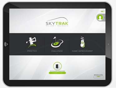SkyTrak Golf Simulator Review Setup
