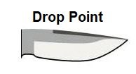 Drop Point Hiking Knife