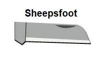Sheepsfoot Hiking Knife