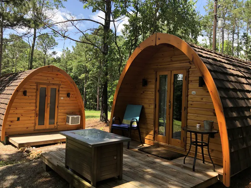Electric Glamping Pods At Iris Hill Glamping