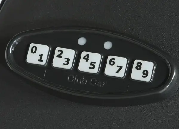 Golf Cart Keypad Lock