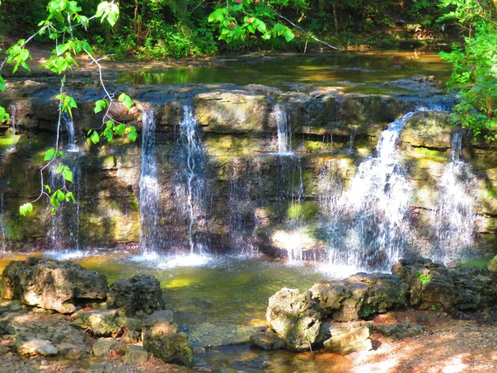 Roark Creek Waterfall Hiking Trail Branson MO