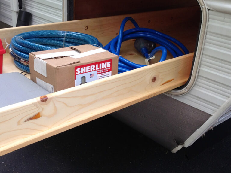 DIY RV Slide Out Storage Trays 7 Easy Plans The Fun Outdoors