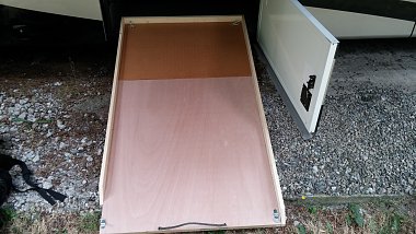DIY RV Slide Out Storage Trays with VADANIA drawer slides