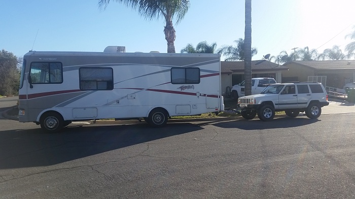 Flat Towing Jeep Cherokee