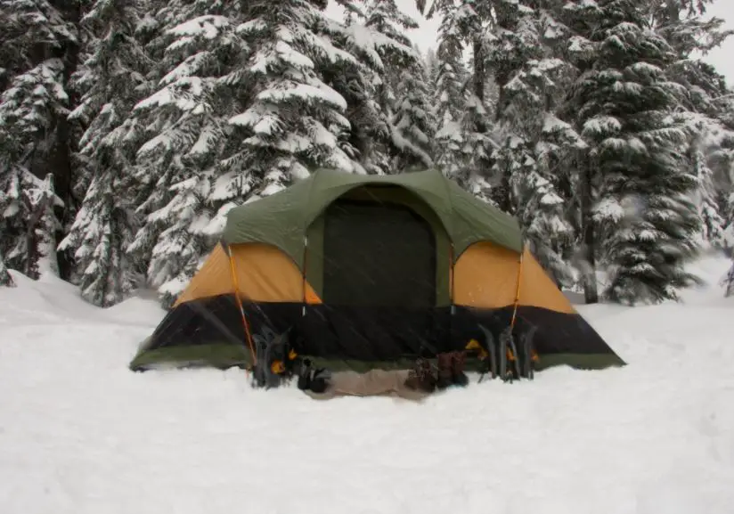 Insulated Tent For Winter
