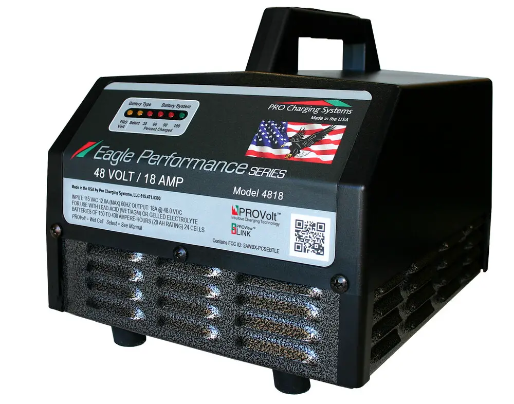 PRO Charging Systems Eagle Performance Series 48 Volt Golf Cart Battery Charger