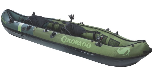 Sevylor Colorado Inflatable Two Person Fishing Kayak