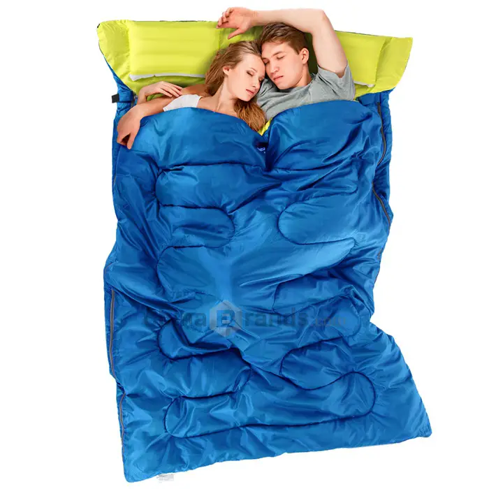 A 2 Person Sleeping Bag is a great way to keep warm in a tent without electricity