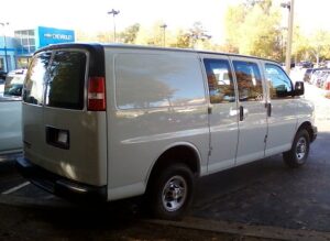 towing travel trailer with chevy express