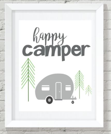 decorating a travel trailer