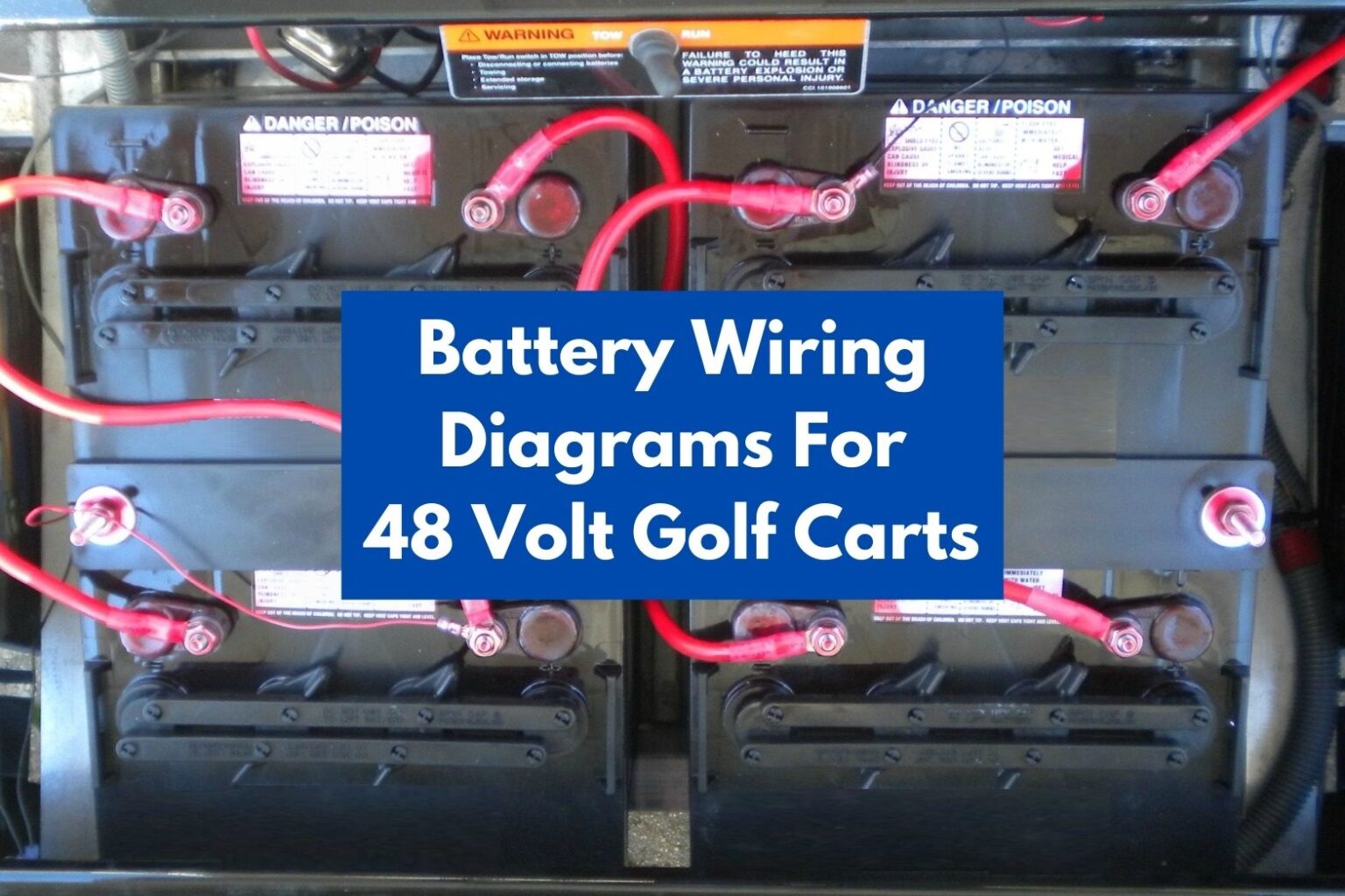 Battery Wiring Diagram for 48 Volt Golf Cart Guide]