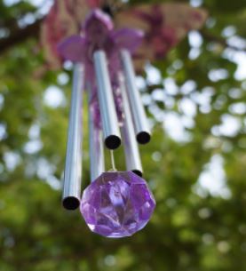 wind chime to scare deer away from plants