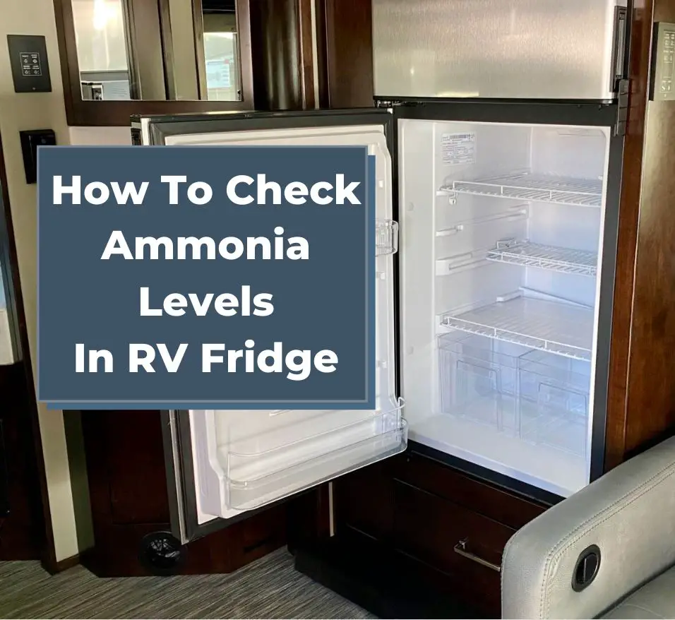 How To Check Ammonia Level in RV Fridge