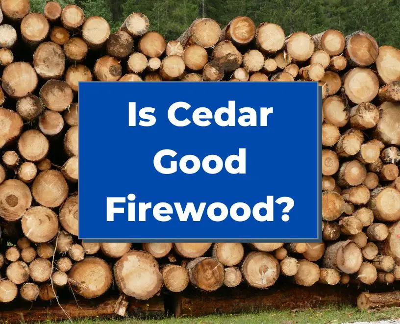 Is Cedar Good Firewood