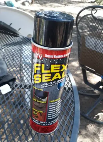 can of flex seal on table