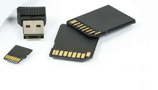 different sd cards