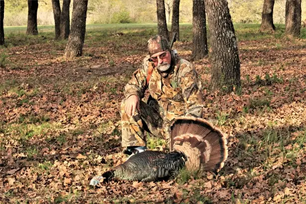 hunter with turkey