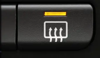 car defrost button
