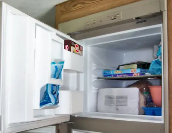 freezer door open