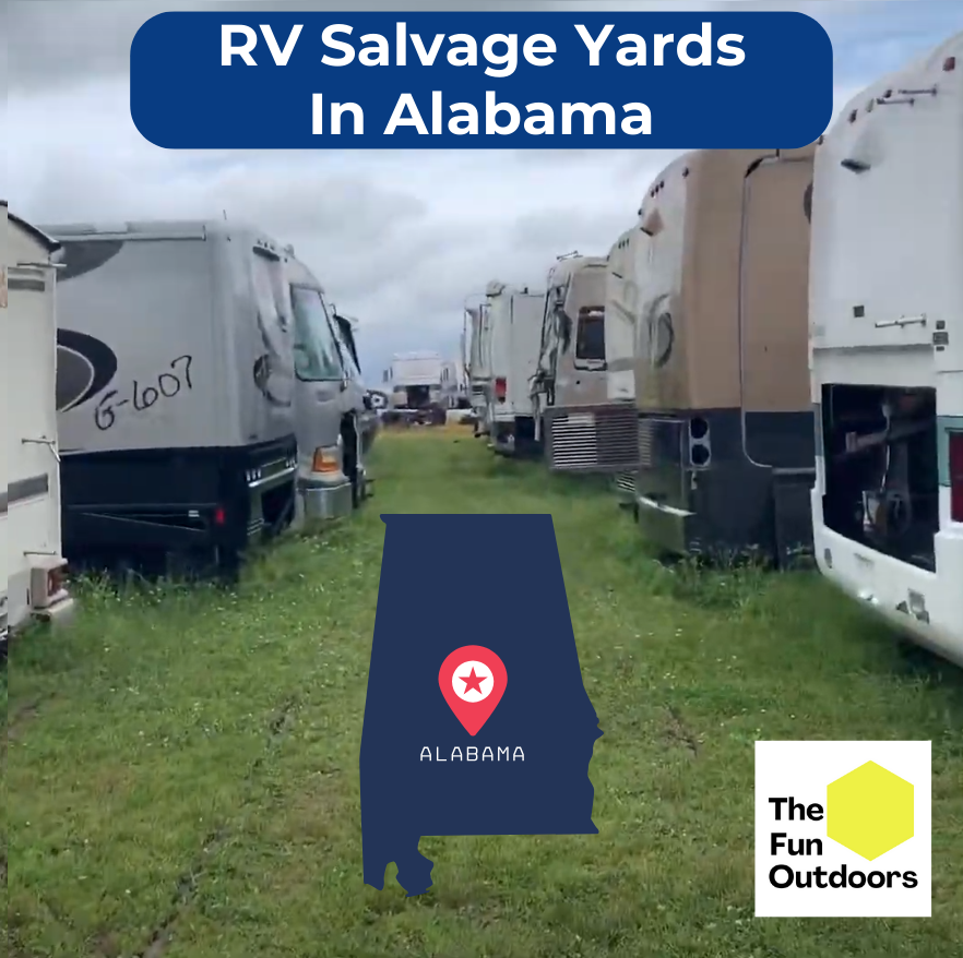 travel trailer salvage yard near me