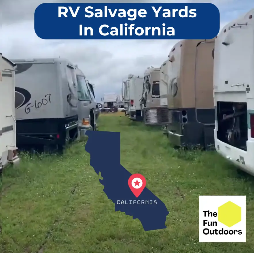 RV Salvage Yards in California