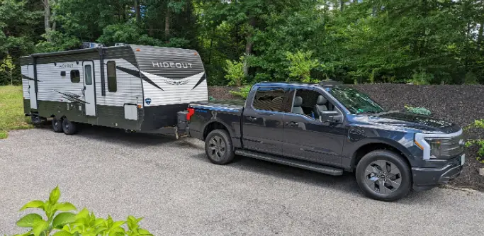 f150 towing an rv