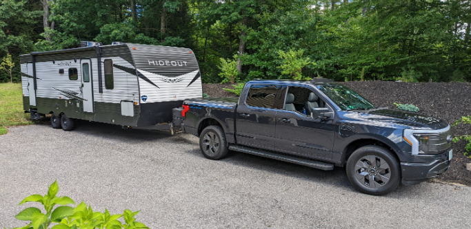 f150 towing an rv