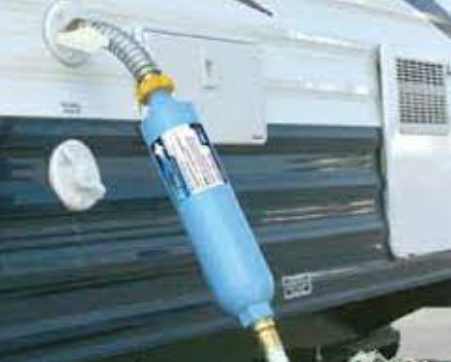 inline rv water filter on rv