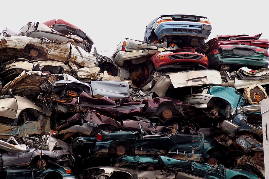 vehicle scrap yard